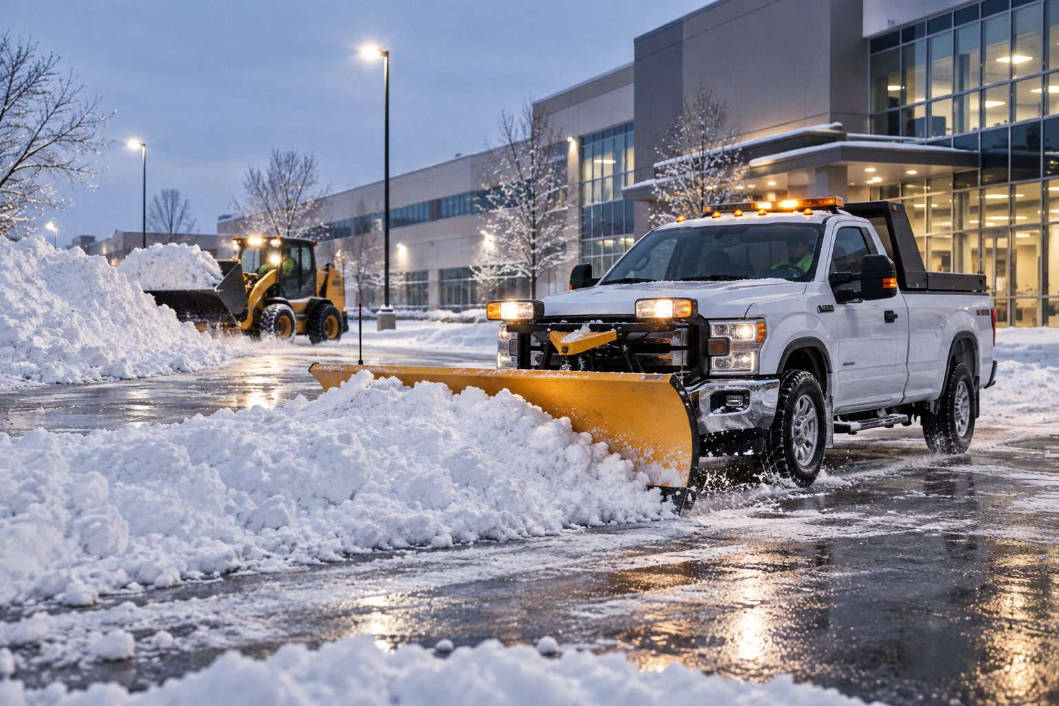 Commercial Snow Removal in Oakville, Ontario